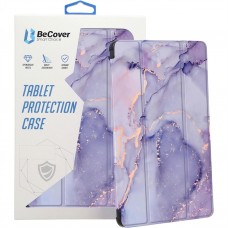 Чохол-книжка BeCover Soft Edge TPU для Xiaomi Redmi Pad SE 8.7 Purple Marble (712577)