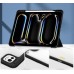 Чохол-книжка BeCover Soft Edge TPU з кріпленням Apple Pencil для Apple iPad Pro 11" M4 2024 Black (711714)