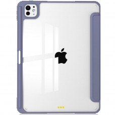 Чохол-книжка BeCover Soft Edge TPU з кріпленням Apple Pencil для Apple iPad Pro 11" M4 2024 Purple (711716)