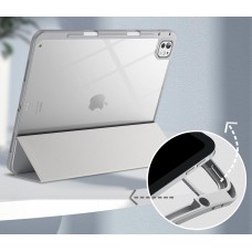 Чохол-книжка BeCover Soft Edge TPU з кріпленням Apple Pencil для Apple iPad Pro 13" M4 2024 Gray (711718)