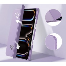 Чохол-книжка BeCover Soft Edge TPU з кріпленням Apple Pencil для Apple iPad Pro 13" M4 2024 Purple (711719)