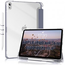 Чохол-книжка BeCover Soft Edge з кріпленням Apple Pencil для Apple iPad Air (4/5) 2020/2022 10.9" Purple (711124)
