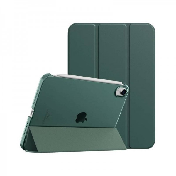 Чохол-книжка BeCover Tri Fold Hard для Apple iPad Mini 7 2024 8.3" Dark Green (712451)