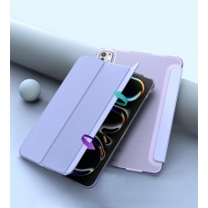 Чохол-книжка BeCover Tri Fold Hard для Apple iPad Pro 11" M4 2024 Purple (711729)