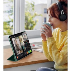 Чохол-книжка BeCover Tri Fold Hard для Apple iPad Pro 13" M4 2024 Dark Green (711731)
