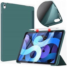 Чохол-книжка BeCover Tri Fold Soft TPU Silicone для Apple iPad Air (4/5) 2020/2022 10.9" Dark Green (711130)