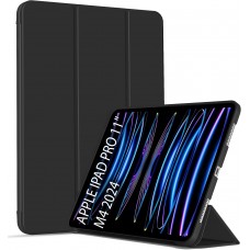 Чохол-книжка BeCover Tri Fold Soft TPU Silicone для Apple iPad Pro 11" M4 2024 Black (711744)