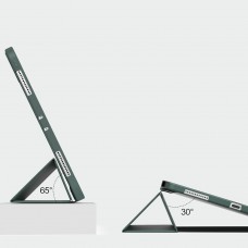 Чохол-книжка BeCover Tri Fold Soft TPU Silicone для Apple iPad Pro 11" M4 2024 Dark Green (711746)