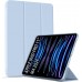 Чохол-книжка BeCover Tri Fold Soft TPU Silicone для Apple iPad Pro 11" M4 2024 Light Blue (711748)