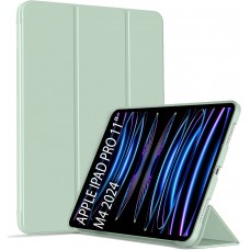 Чохол-книжка BeCover Tri Fold Soft TPU Silicone для Apple iPad Pro 11" M4 2024 Light Green (711747)