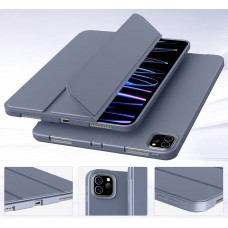 Чохол-книжка BeCover Tri Fold Soft TPU Silicone для Apple iPad Pro 11" M4 2024 Purple (711749)