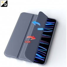 Чохол-книжка BeCover Tri Fold Soft TPU Silicone для Apple iPad Pro 11" M4 2024 Purple (711749)