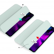 Чохол-книжка BeCover Tri Fold Soft TPU Silicone для Apple iPad Pro 12.9 2020/2021/2022 Light Green (711738)