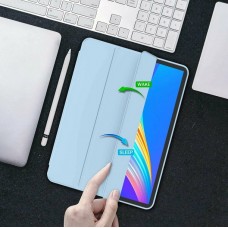 Чохол-книжка BeCover Tri Fold Soft TPU Silicone для Apple iPad Pro Pro 13" M4 2024 Light Blue (711753)