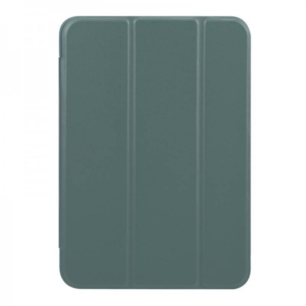 Чохол-книжка BeCover Tri Fold Soft TPU для Apple iPad Mini 7 2024 8.3" Dark Green (712445)