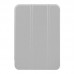 Чохол-книжка BeCover Tri Fold Soft TPU для Apple iPad Mini 7 2024 8.3" Gray (712446)