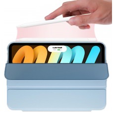Чохол-книжка BeCover Tri Fold Soft TPU для Apple iPad Mini 7 2024 8.3" Light Blue (712447)