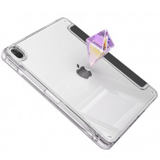 Чохол-книжка BeCover Ultra Slim Origami Transparent з кріпленням Apple Pencil для Apple iPad Air 11" M2 2024 Black (711389)