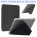 Чохол-книжка BeCover Ultra Slim Origami Transparent з кріпленням Apple Pencil для Apple iPad Air 11" M2 2024 Black (711389)