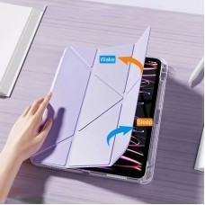Чохол-книжка BeCover Ultra Slim Origami Transparent з кріпленням Apple для Apple iPad Mini 6 2021 Purple (712933)
