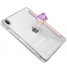 Чохол-книжка BeCover Ultra Slim Origami Transparent з кріпленням Apple для Apple iPad Mini 7 2024 Pink (712936)