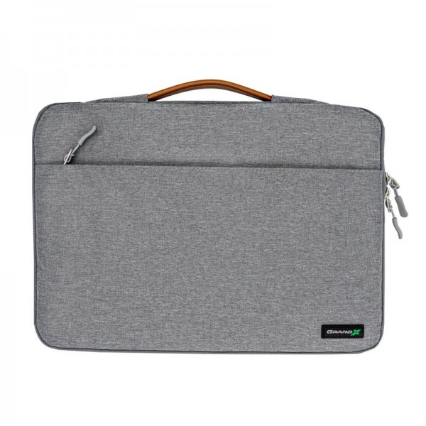 Чохол-сумка для ноутбука Grand-X SLX-15G 15" Grey (SLX-15G)
