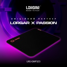 Iгрова поверхня Canyon Lorgar Main 323 Black-Red (LRG-GMP323)