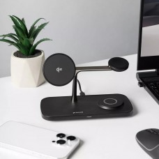 Бездротовий зарядний пристрій Proove Magnetic Field Pro 15W Black (WSMP15002001)
