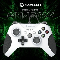 Геймпад GamePro MG450W White/Black (MG450W)