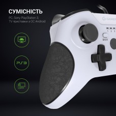 Геймпад GamePro MG450W White/Black (MG450W)