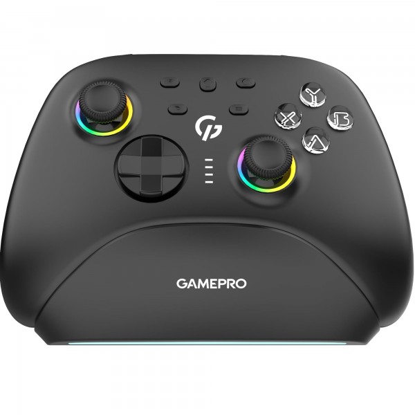Геймпад GamePro із зарядною станцією GPX13BDOC Black (GPX13BDOC)