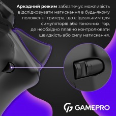 Геймпад GamePro із зарядною станцією GPX13BDOC Black (GPX13BDOC)