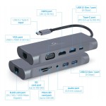 Док станція Cablexpert USB-C 7-в-1 (A-CM-COMBO7-01)