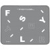 Ігрова поверхня A4Tech FP25 Silver (FP25 (Silver))