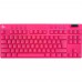 Клавiатура бездротова Logitech G PRO X TKL Lightspeed Magenta (920-012159)