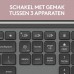 Клавiатура бездротова Logitech Signature Slim K950 US Graphite USB (920-012465)