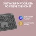 Клавiатура бездротова Logitech Signature Slim K950 US Graphite USB (920-012465)