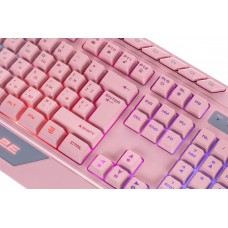 Клавіатура 2E Gaming KG315 RGB USB Pink Ukr (2E-KG315UPK)