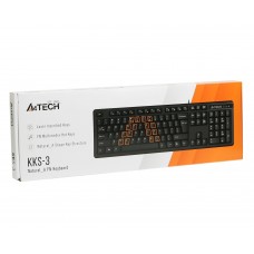 Клавіатура A4Tech KK-3 Black (KK-3 USB (Black))