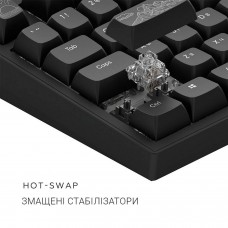 Клавіатура Dark Project ALU81 Terra Nostra Black (DPKB_NOSTRA_81_ANSI_BLACK_UA)