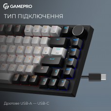 Клавіатура GamePro Asgard Valhalla Max MK160B Max USB Black (MK160B Max)