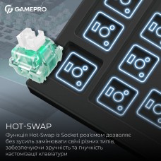 Клавіатура GamePro Asgard Valhalla Max MK160B Max USB Black (MK160B Max)