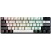 Клавіатура GamePro Genesis Infinity MK130BW Black/White (MK130BW)