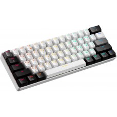 Клавіатура GamePro Genesis Infinity MK130BW Black/White (MK130BW)