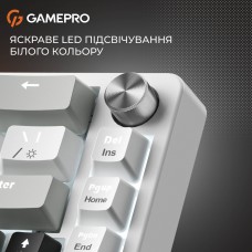 Клавіатура GamePro Genesis MK116 Silverlight (MK116)