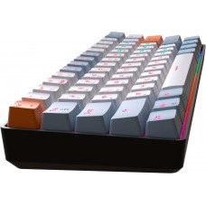Клавіатура GamePro MK130R Red Swich Hot-Swap RGB Black (MK130R)