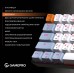 Клавіатура GamePro MK130R Red Swich Hot-Swap RGB Black (MK130R)