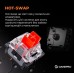 Клавіатура GamePro MK130R Red Swich Hot-Swap RGB Black (MK130R)