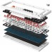 Клавіатура GamePro MK160W Red з Hot-Swap RGB White (MK160W)