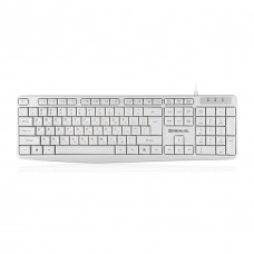 Клавіатура REAL-EL RK-513 White (EL123100047)